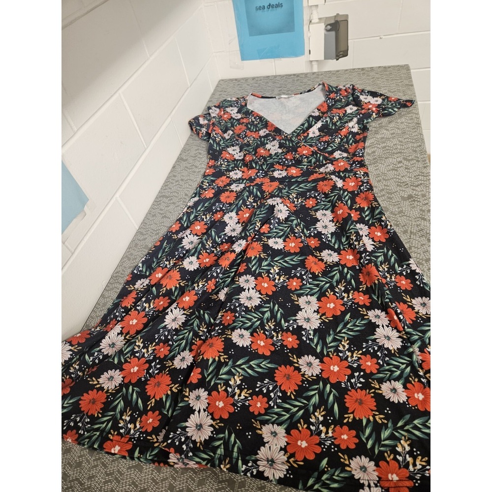 MicroStar Small Floral‎ Sleeveless Sundress